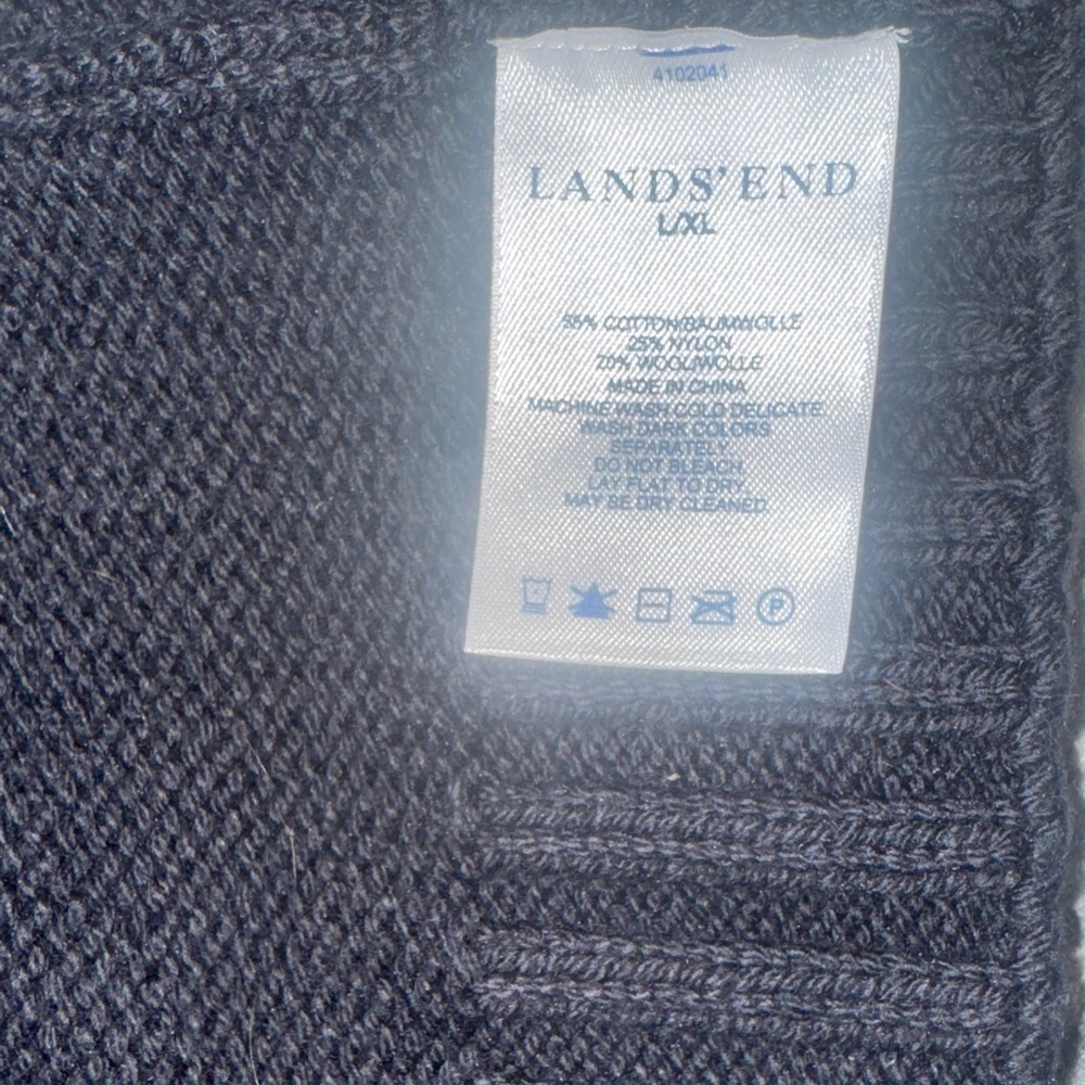 Lands' End Men's Dark Gray Jeans